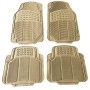 [US Warehouse] 4 PCS Replacement Anti-slip Rubber Car Floor Mats 88209(Beige)